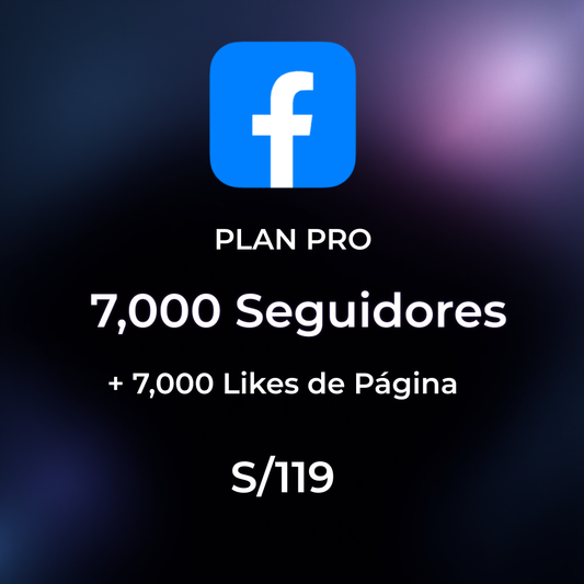 Facebook - Plan Pro