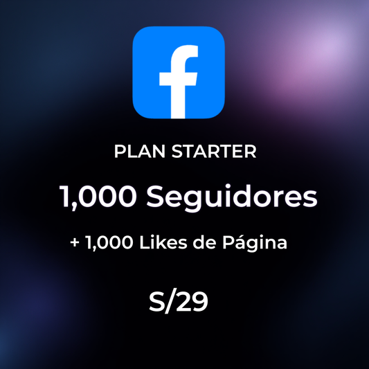 Facebook - Plan Starter