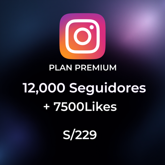 Instagram – Plan PREMIUM